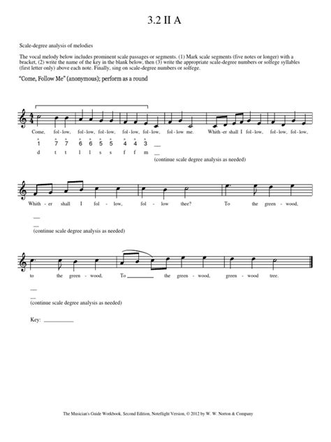 Musicians Guide Workbook Second Edition Answer Key
