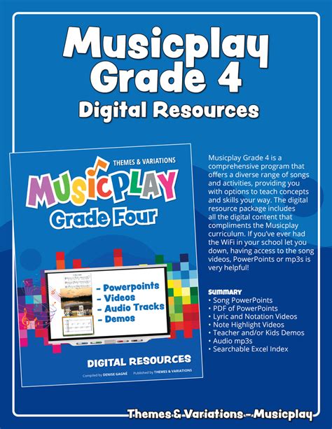 Musicplay Grade 4 Is Next In Our Showcase Musicplay Grade 4 - Musicplay Grade 4