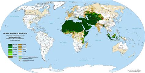 Muslim World Map