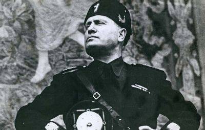 mussolini der erste faschist