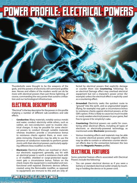 Mutants And Masterminds Powers
