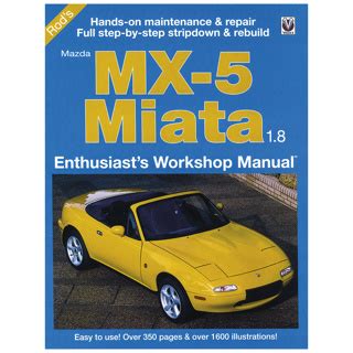 Read Mx 5 Miata Enthusiasts Workshop Manual 