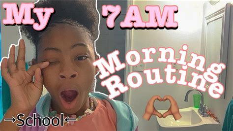 My 7am School Morning Routine 6th Grade Youtube 6th Grade Morning Routine - 6th Grade Morning Routine