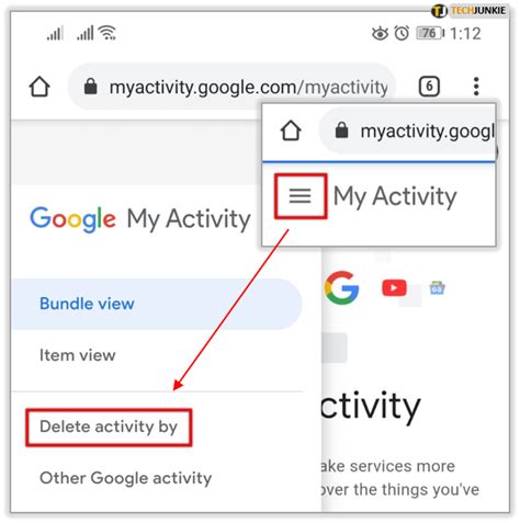 My Activity Google Borrar