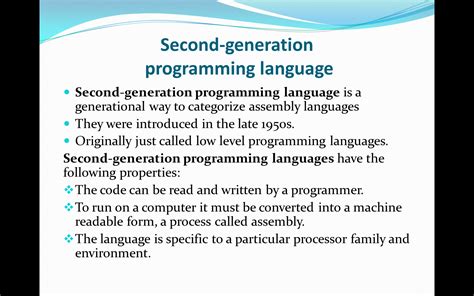 my computer notes THIRD GENERATION PROGRAMMING LANGUAGE