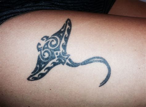 my custom one by britt Hawaii tattoos, Manta ray tattoos, Ray tattoo
