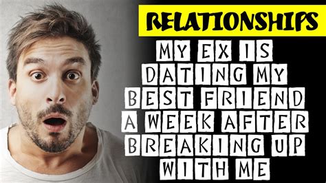 my ex is dating another guy