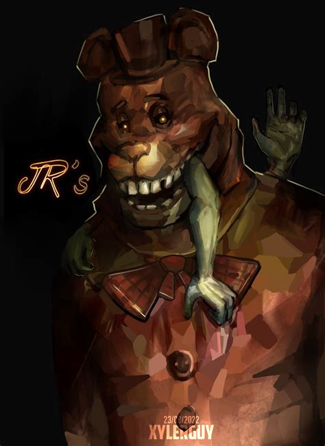 my fanart of Freddy from Jr