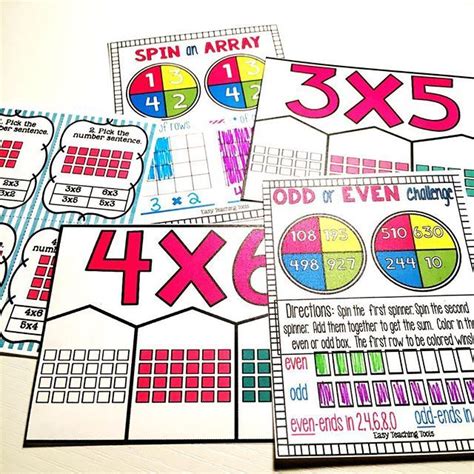 My Favorite Types Of Multiplication Centers A Teacheru0027s Multiplication Centers 3rd Grade - Multiplication Centers 3rd Grade