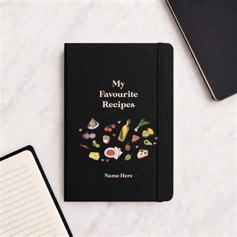 my favourite recipes notebook journal recipe orga