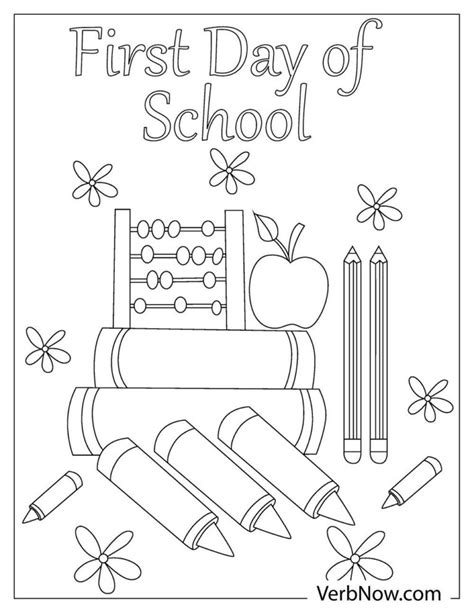 My First Day Of School Coloring Page Freebie First Day Of Kindergarten Coloring Pages - First Day Of Kindergarten Coloring Pages