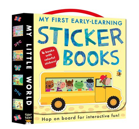 My First Early Learning Sticker Books Box Set Sch