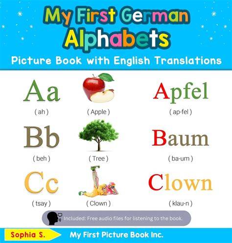 my first german alphabets picture book with englis