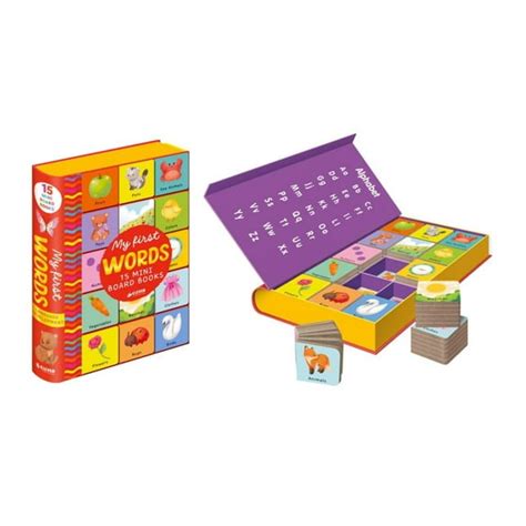 my first words 15 clever mini books box set cleve
