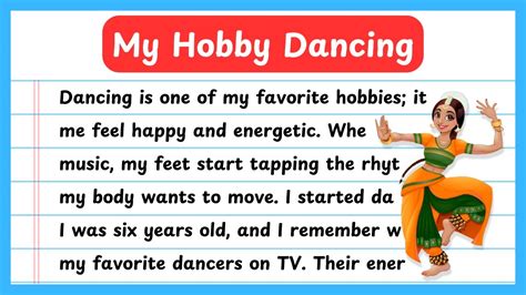 My Hobby Dancing