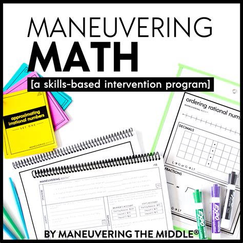 My Math Intervention Schedule Maneuvering The Middle Middle School Math Intervention Worksheets - Middle School Math Intervention Worksheets