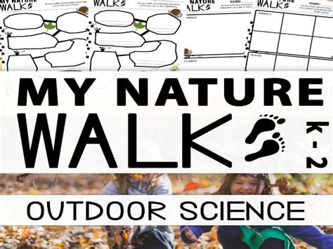 My Nature Walk Outdoor Science Activity K 2 Nature Walk Observation Sheet - Nature Walk Observation Sheet