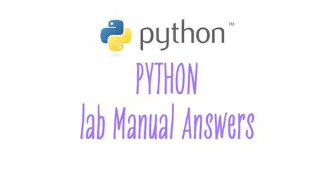 My Programming Lab Answers Python