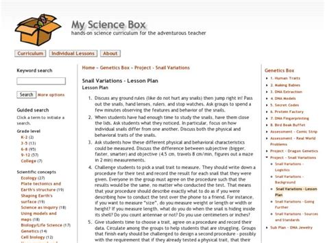 My Science Box Merlot Org My Science Box - My Science Box