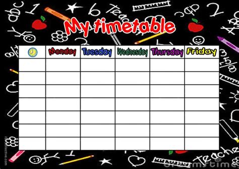 My Timetable Uvt