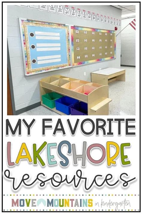 My Top 5 Lakeshore Learning Resources Move Mountains Lakeshore Kindergarten - Lakeshore Kindergarten
