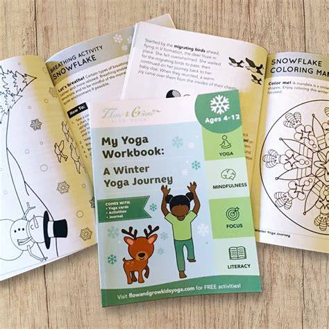 my yoga workbook a winter yoga journey my yoga wo