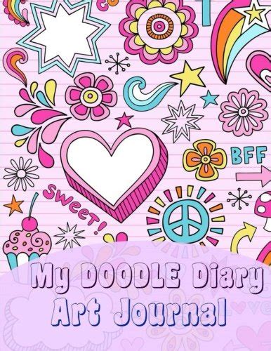 Download My Doodle Diary Art Journal Doodle Books For Creative Young Artists Super Sized 188 Pages Volume 4 