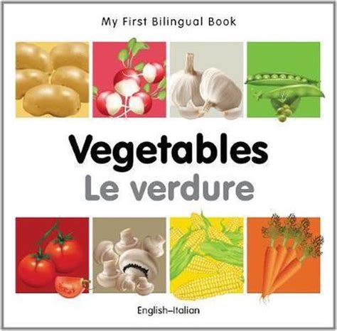 Read My First Bilingual Book Vegetables English Italian 