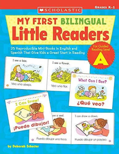 Download My First Bilingual Little Readers Level A 25 Reproducible Mini Books In English And Spanish That Give Kids A Great Start In Reading Teaching Resources 