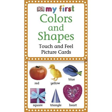 Read Online My First Touch And Feel Picture Cards Colors And Shapes 