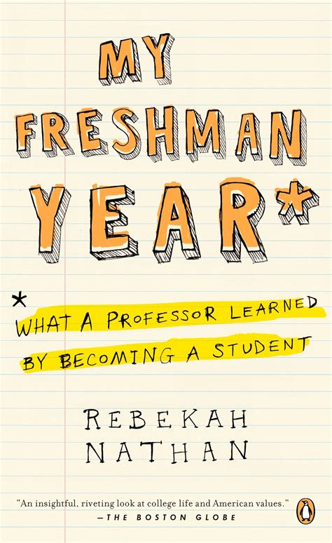 Full Download My Freshman Year Rebekah Nathan 