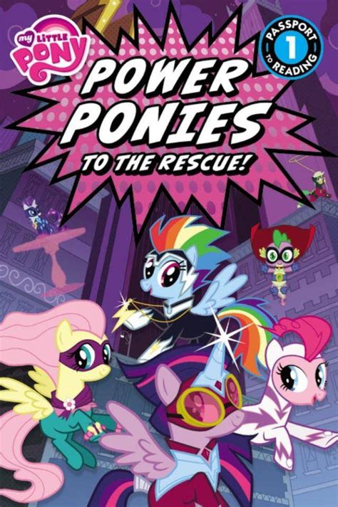 Read Online My Little Pony Power Ponies To The Rescue Passport To Reading Level 1 