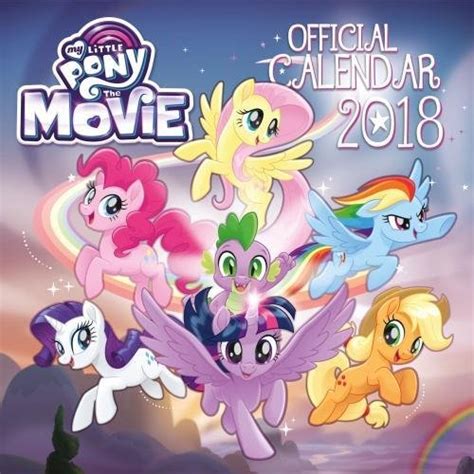 Read Online My Little Pony The Movie Official 2018 Calendar Square Wall Format 