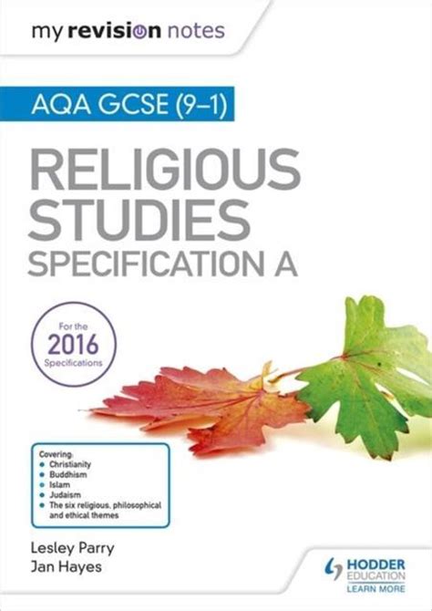 Read Online My Revision Notes Aqa Gcse 9 1 Religious Studies Specification A 