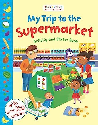 Read My Trip To The Supermarket Activity And Sticker Book Activity Books 