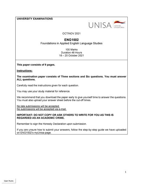 Download My Unisa Previous Exam Papers 