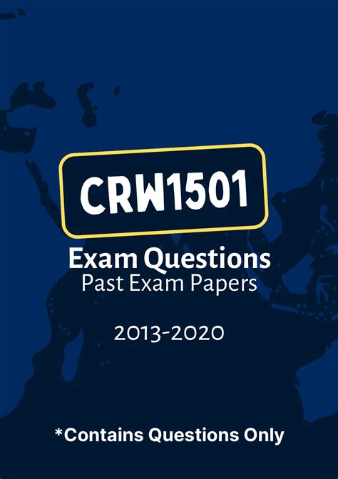 Read Online My Unisa Previous Question Papers Crw1501 