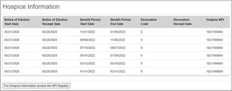 myCGS 7.3.9 Adds Additional Hospice Information