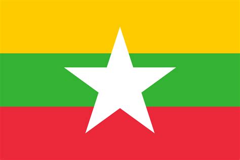 myanmar national flag