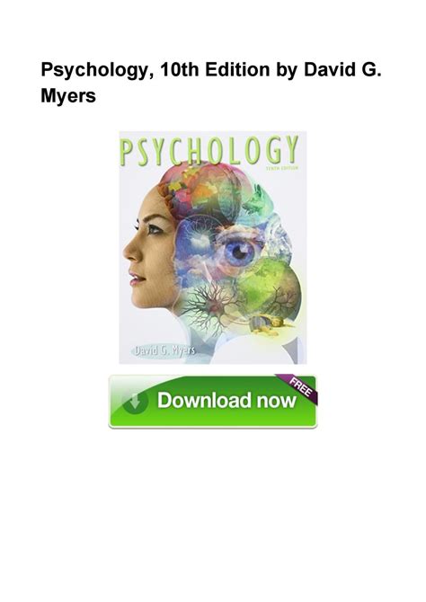 Full Download Myers D G Psychology 10Th Edition 
