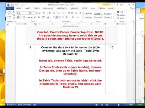 Myitlab Excel Chapter 4 Grader Project Tubiby