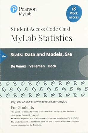 Read Online Mylab Statistics Standalone Access Card 