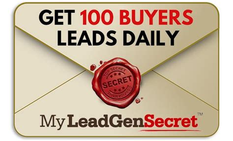 myleadgensecret.com at WI. My Lead Gen Secret™ - Leads that …