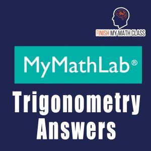 Mymathlab Trigonometry Answers