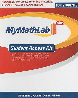 Read Online Mymathlab Student Access Kit 