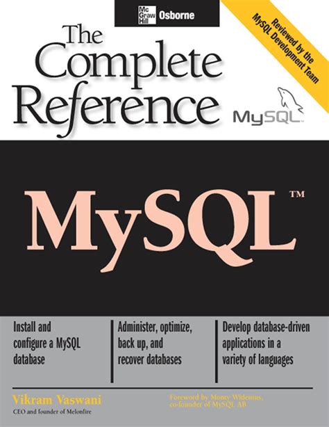 Mysql The Complete Reference Vikram Vaswani