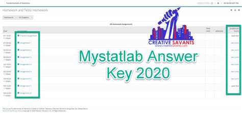 Full Download Mystatlab Answer Key Pdf 
