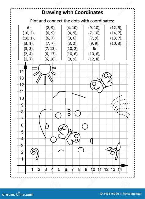 Mystery Graph Picture Worksheets Mystery Graph Answer Key - Mystery Graph Answer Key