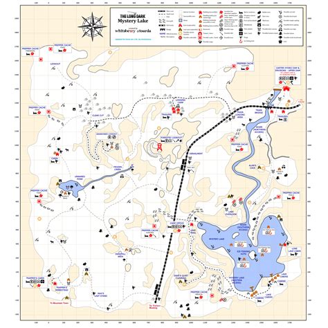 Mystery Lake Map
