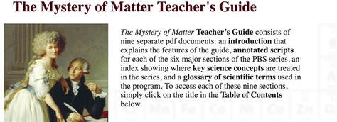 Mystery Of Matter Facilitating Discussion Chemical Education Xchange Mystery Of Matter Worksheet - Mystery Of Matter Worksheet